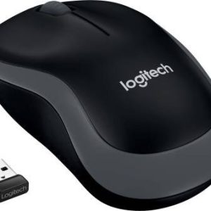 Logitech B175 / Optical Tracking, 12-Months Battery Life, Ambidextrous Wireless Optical Mouse  (2.4GHz Wireless, Black)