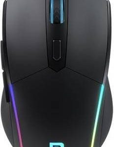 Portronics POR 1682 Wireless Optical Mouse  (2.4GHz Wireless, Bluetooth, Black)