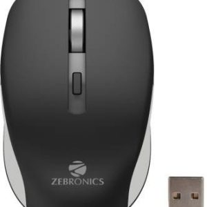 ZEBRONICS Zeb-Jaguar Wireless Optical Mouse  (2.4GHz Wireless, Black)